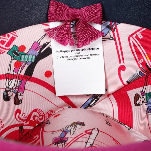 *SOLD* Hermès Pulm Rabbit Felt Hat with Bow - Picture 8 of 15